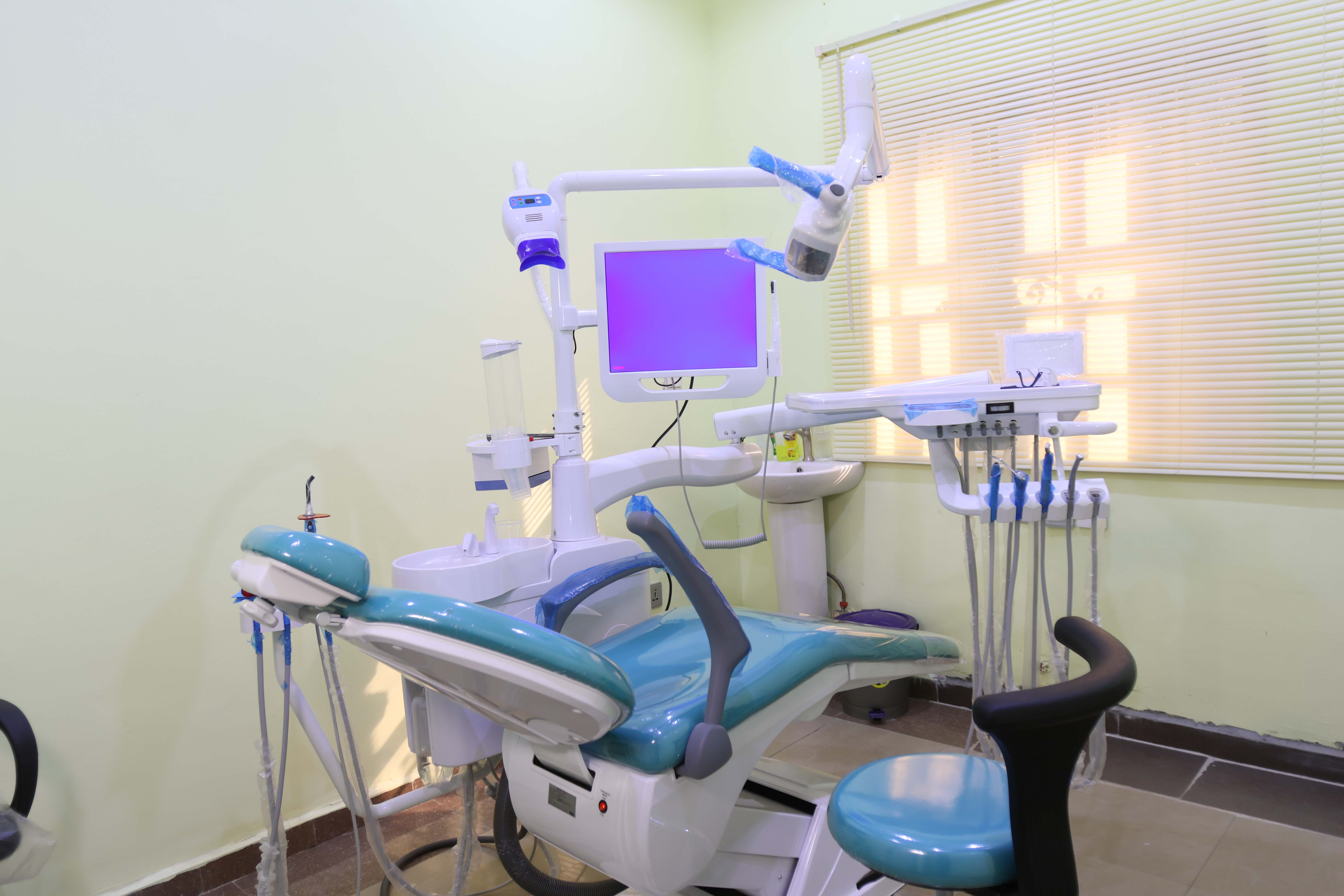 Advanced dental procedure in progress