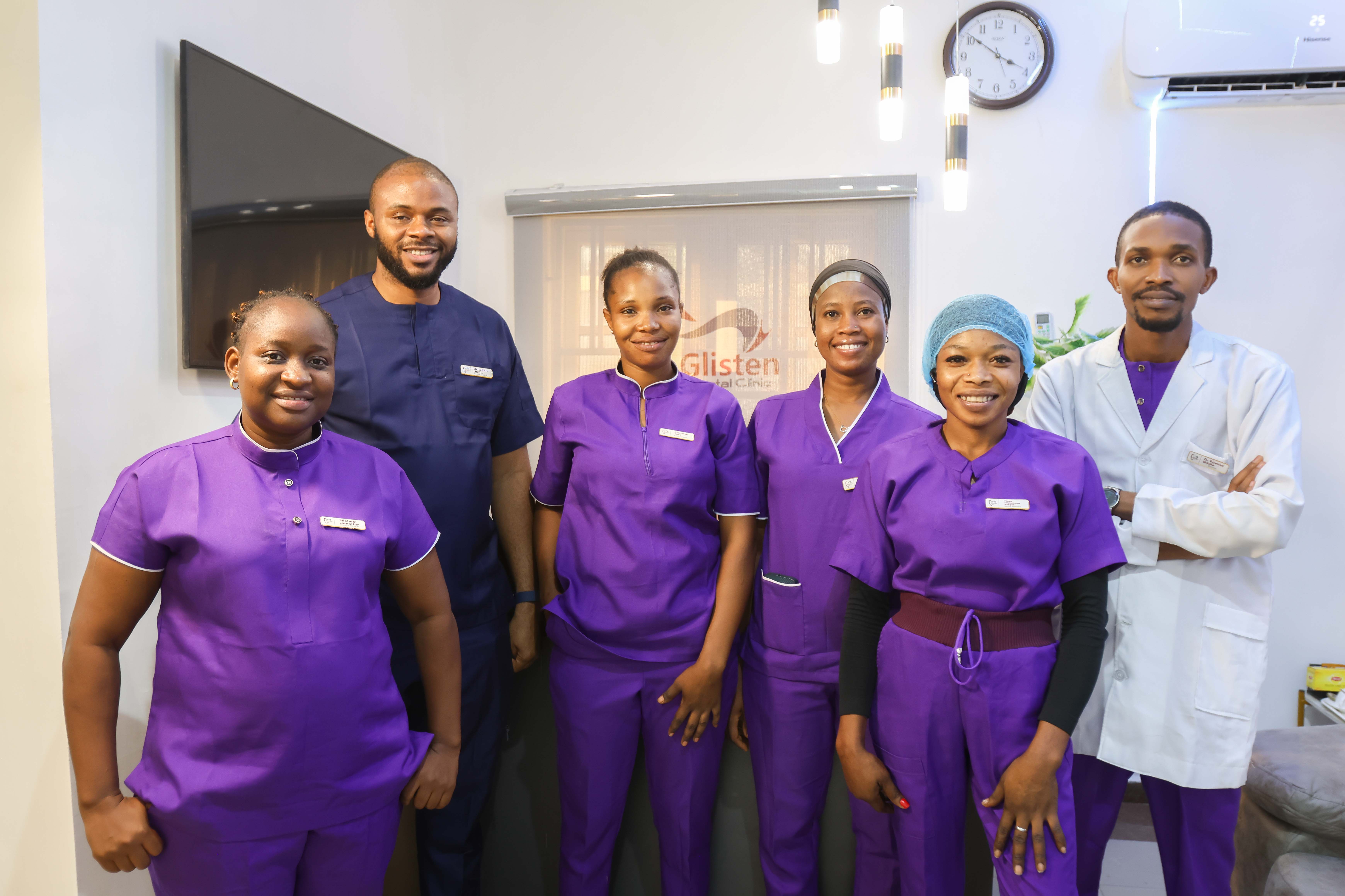 Experienced dental professionals at Glisten